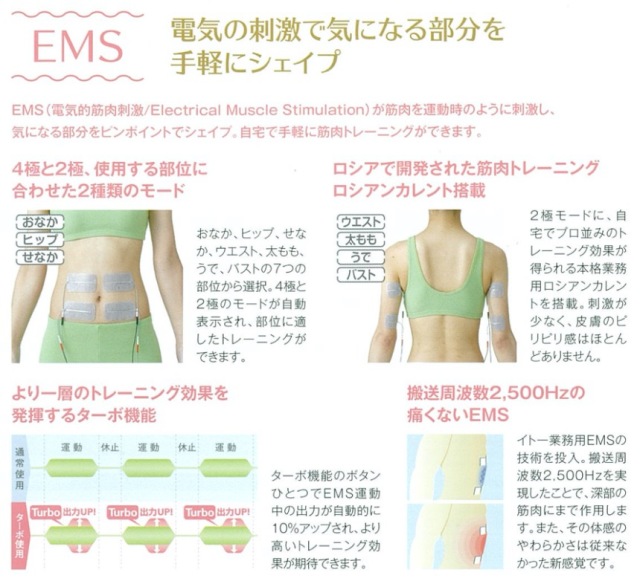 EMS美容運動器具］ツインセラピー けんこうテーブル３６５オンライン